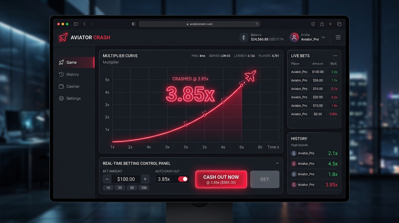 AviatorCrash.cc Real-Time Gaming Platform Engineered by RaB Technologies