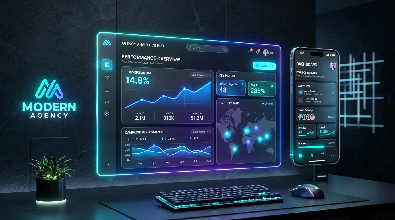 RaB Technologies Modern Agency Dashboard & Mobile Ecosystem